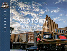 Tablet Screenshot of oldtownwichita.com